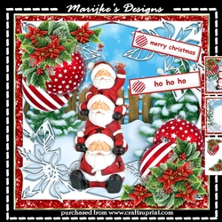 Funny Santas Mini Kit