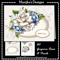 Gorgeous Roses & Pearls Mini Kit