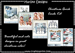 Kit 4 Quick Christmas Cards
