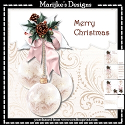 Envelop Card Christmas Mini Kit