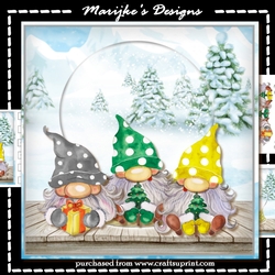 Snow Globe Gnomes Mini Kit