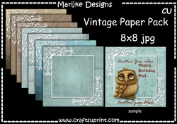 CU Vintage Paper Pack