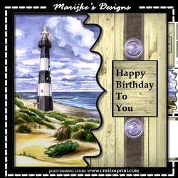 Male Card  The Light House Mini Kit 