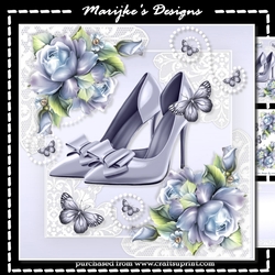 Elegant Shoes & Roses Mini Kit