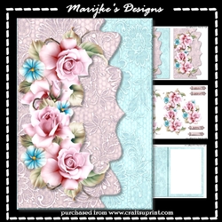 A5 Cool Roses Mini Kit