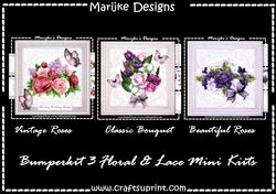 Bumperkit 3 Floral Mini Kits