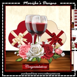 MK Romantic Roses & Wine Mini Kit