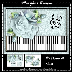 A5 Piano & Roses