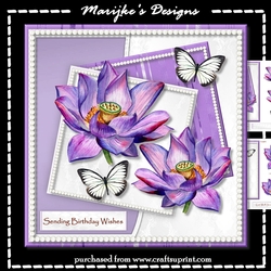 Spring Flowers Mini Kit 7x7