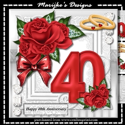 Ruby Anniversary Mini Kit