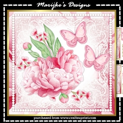 Pink Peonies Mini Kit