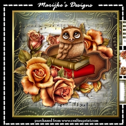 Male  Card Golden Roses