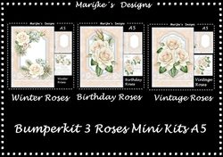 Bumperkti 3 Mini Kits A5 Roses