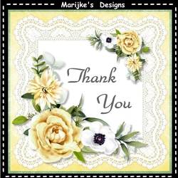 Thank You Flowers Mini Kit