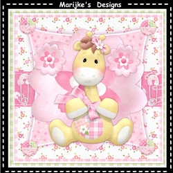 Cute Baby Girl Giraffe