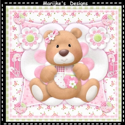 Cute Baby Girl  Bear
