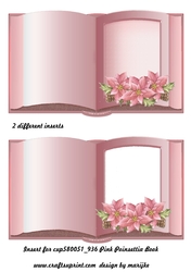 Insert Pink Poinsettia Book     cup 580051_936