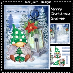 Merry Christmas Gnome Mini Kit