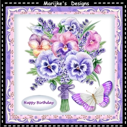 Perfect Pansies Mini Kit