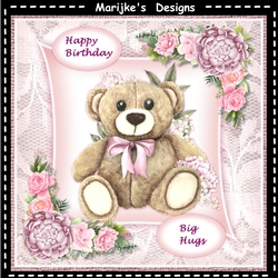Cute Birthday Teddie