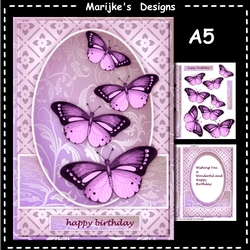 Butterflies A5