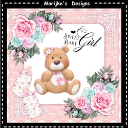 Cute Baby Girl  Bear  Mini Kit
