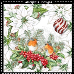Christmas Robins Mini Kit