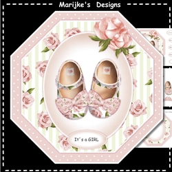 Octagon Baby Girl Shoes  Mini Kit