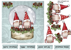  Quick Card Snow Globe