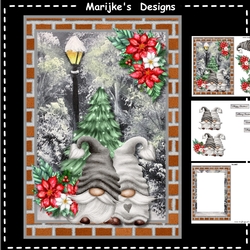 Christmas A5 Gnomes Mini Kit