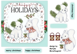 Cute Animals 7x7