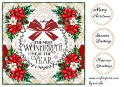 Quick Card Wonderful Christmas