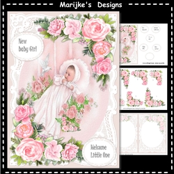 Vintage Baby Girl Mini Kit