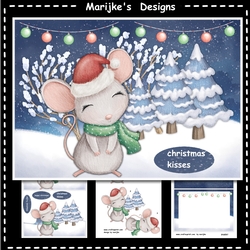 Cute Christmas Mouse Mini Kit