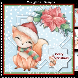 Cute Christmas Fox Mini Kit