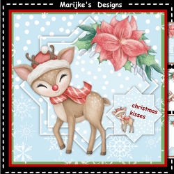 Cute Christmas  Reindeer Mini Kit