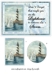 A5 The Lighthouse Quick Card