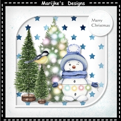 Cute Snowman Mini Kit