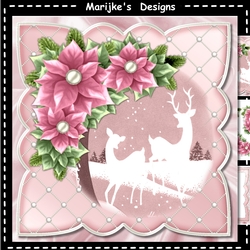 Pink Poinsettias Beauty Mini Kit