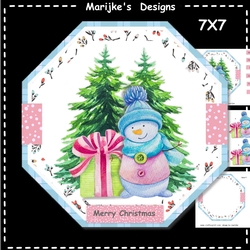 Octagon Cute Snowman Mini Kit
