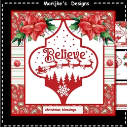 Christmas Ornament Mini Kit Believe