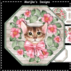 Cute Kitten Octagon Mini Kit