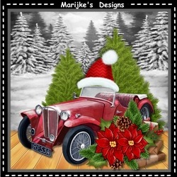 Classic Christmas Car mini Kit