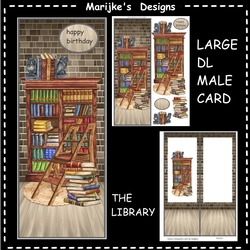 Male Card Large DL Library
