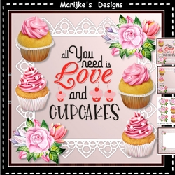 Cup Cakes Mini Kit