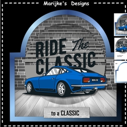 Male Card Ride The Classic Car Mini Kit