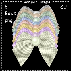 CU Pearl Bows