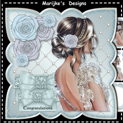 The Bride Scallop Topper Mini Kit