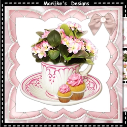 Teacup Flowers Mini Kit