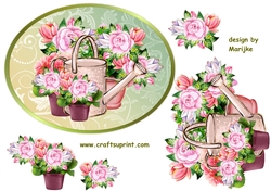 Oval Topper Garden